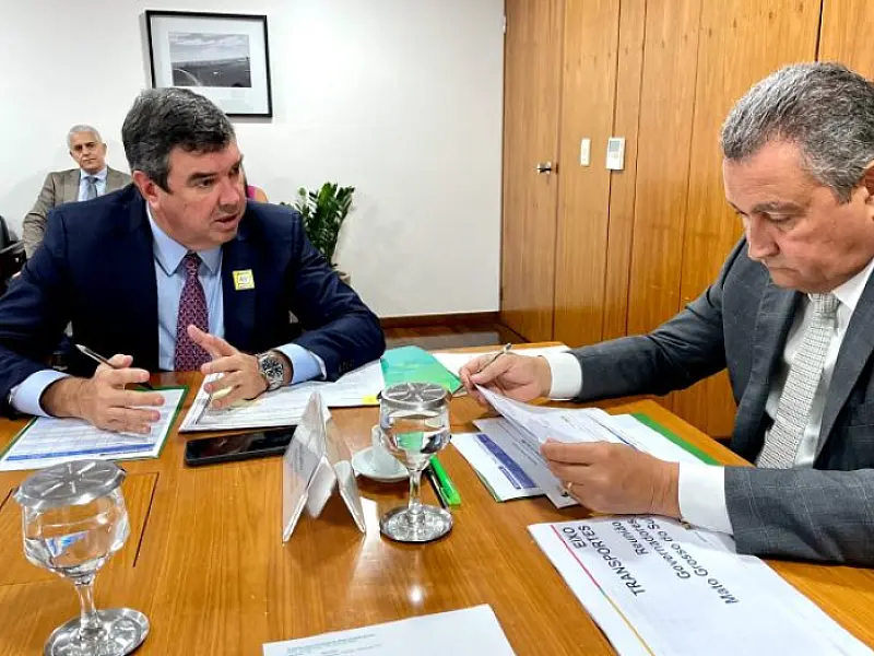 Em Brasília, governador garante recursos para obras prioritárias ao desenvolvimento de MS