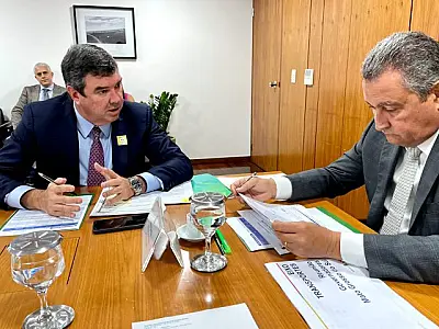 Em Brasília, governador garante recursos para obras prioritárias ao desenvolvimento de MS