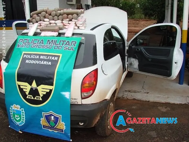 PRE prende mulheres com 35,5 quilos de haxixe em Amambai