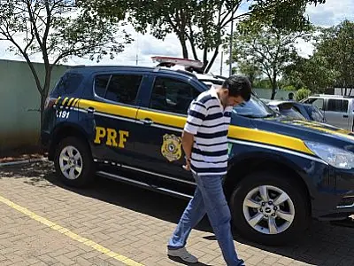 Empresário é preso pela PRF na BR-163; ele estava foragido desde 2007