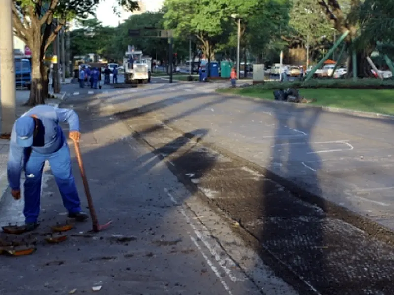 Novos trechos da Avenida Afonso Pena são interditados nesta sexta