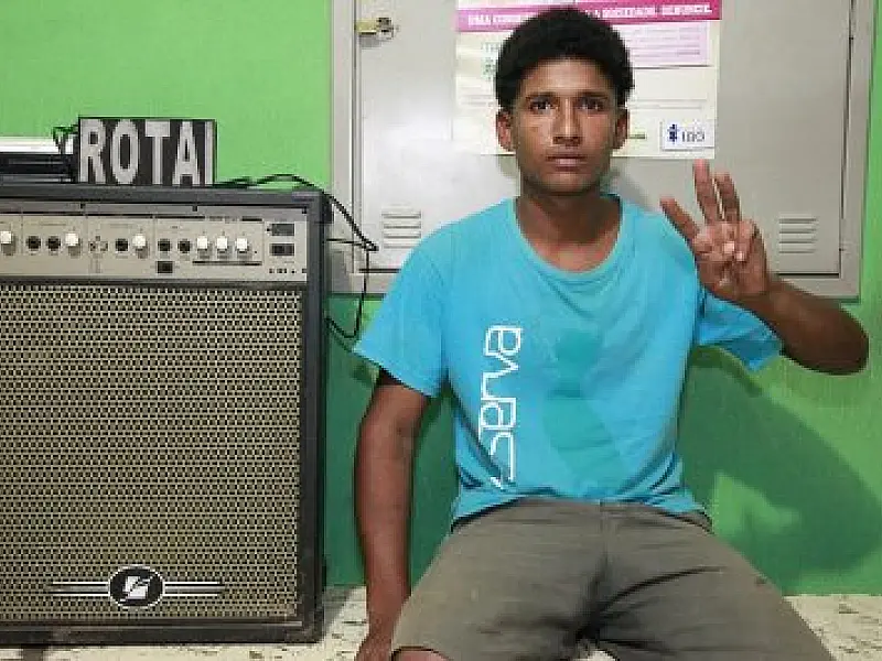 Jovem é preso por roubo em Coxim pela terceira vez em uma semana
