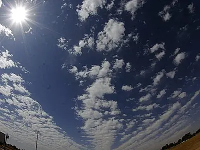 Sábado de sol, calor e baixos níveis de umidade em Mato Grosso do Sul
