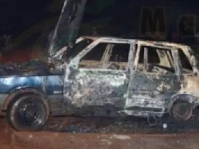 Incendiário queima mais dois veículos em Maracaju