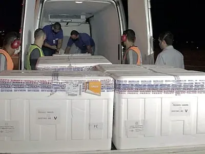 Mato Grosso do Sul recebe 21º lote de vacina contra COVID-19 nesta quinta-feira
