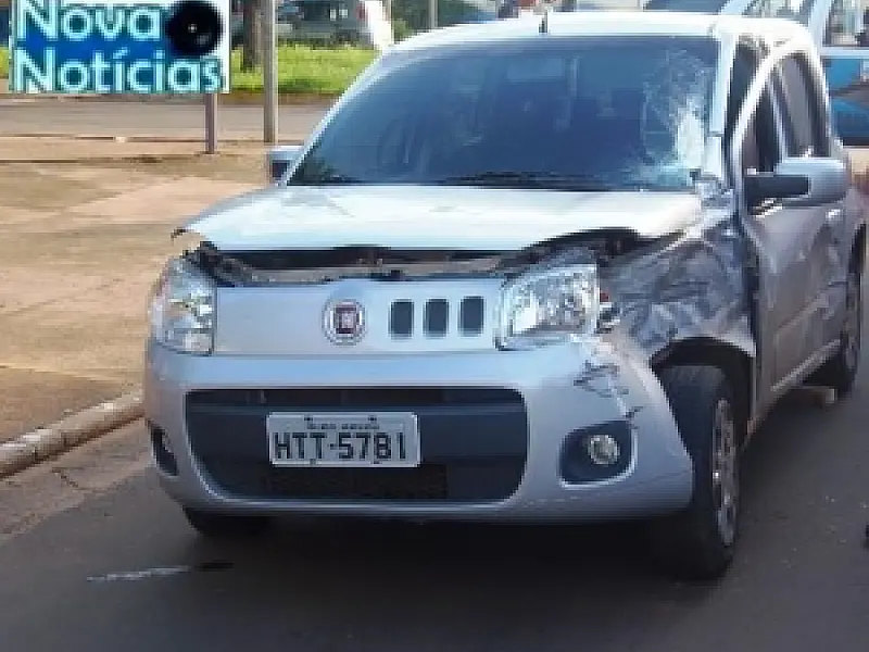 Acidente em Nova Andradina deixa mulher com ferimentos