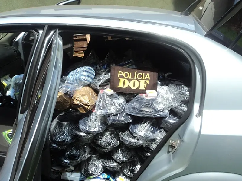 Mercadorias contrabandeadas são apreendidas em Ponta Porã