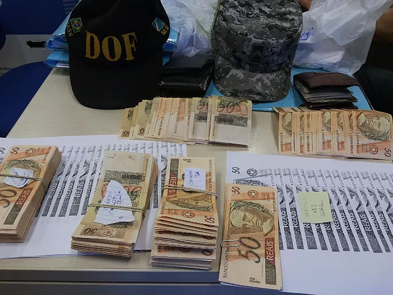 DOF e FN apreendem R$ 29.200,00 em cédulas falsas