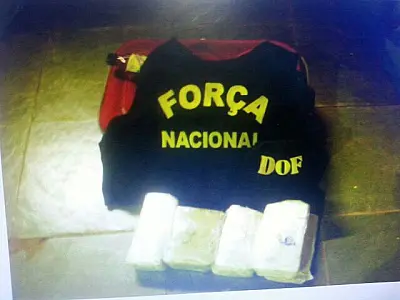 DOF apreende maconha e pasta base de cocaína na BR 463