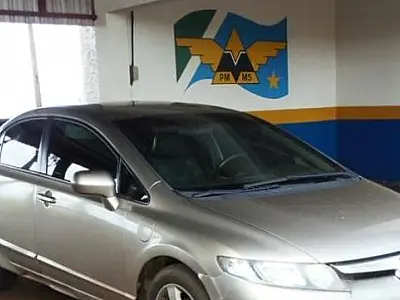 PMR apreende maconha dentro de veículo em Nova Andradina