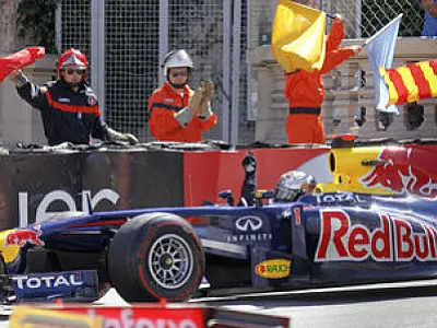 Vettel vence dramático e acidentado GP de Mônaco