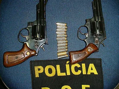 Duas armas de fogo são apreendidas pelo DOF neste final de semana