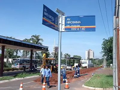 Trecho da Avenida Mato Grosso é interditado para obras