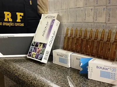 PRF apreende medicamentos estéticos em Naviraí