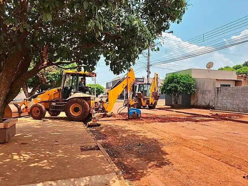 Sanesul investe quase R$ 2 milhões para ampliar rede de esgoto em Paranaíba