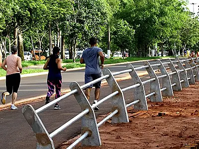Serviços pontuais não interferem nas atividades do 'Amigos do Parque" neste fim de semana
