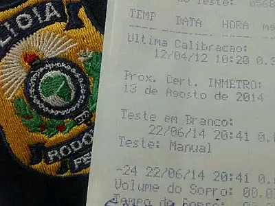 Motociclista é preso por embriaguez após acidente em Camapuã