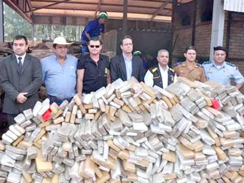 Polícia Civil de Mundo Novo incinera mais de duas toneladas de drogas