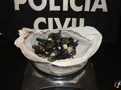 Adolescente se entrega à polícia e mostra onde escondia a droga