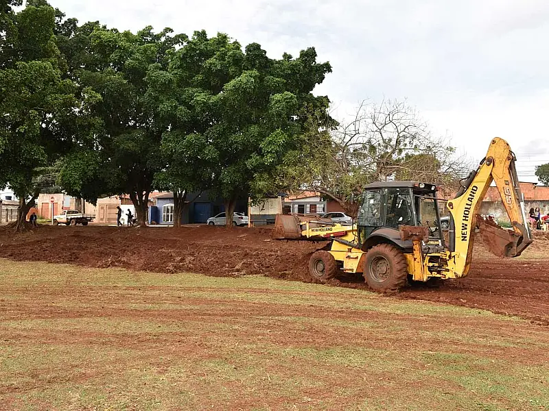 Investimento da Prefeitura em drenagem e pavimentação