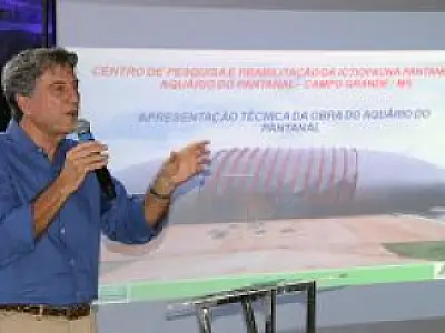 Governo lança primeiros editais para conclusão do Aquário do Pantanal
