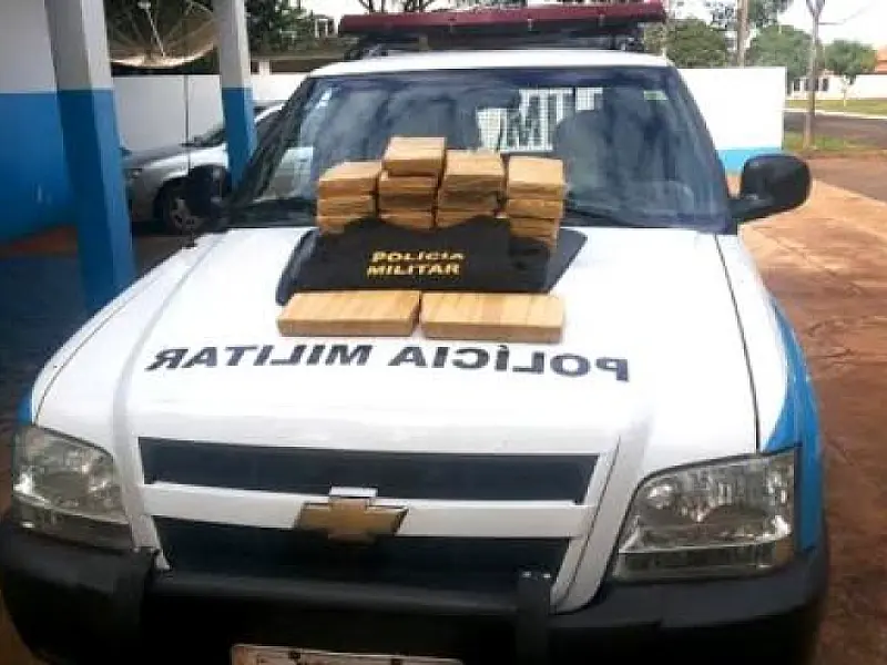 Adolescentes de Naviraí são detidos com 23 kg de maconha