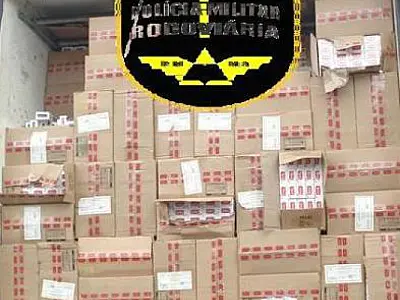 PMR apreende contrabando de cigarros em Sidrolândia