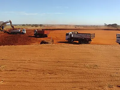 Para acompanhar boom econômico, Governo de MS dá início às obras do aeródromo de Inocência