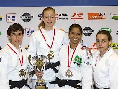Judocas de MS conquistam medalhas na Copa Européia de Judô