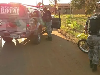 Soldado tem moto apreendida após fugir da polícia