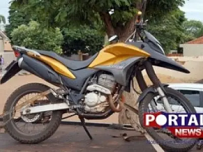 Moto roubada é recuperada em Bataguassu