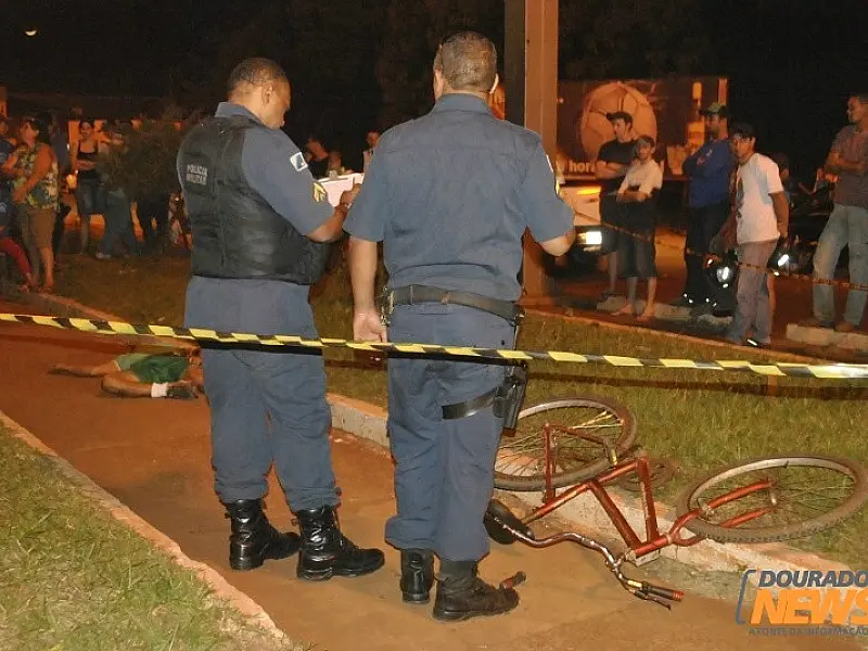 Homem que morreu atropelado por carreta em Dourados é identificado