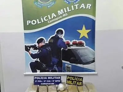 PM de Camapuã prende mulher por tráfico de drogas