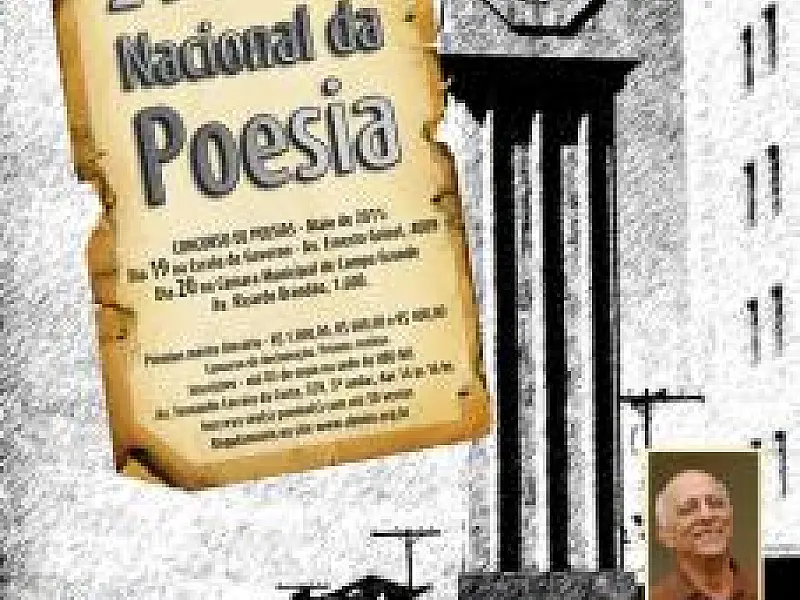 Começa nesta quinta a 24ª Noite Nacional da Poesia