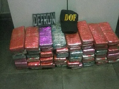 DOF e Defron apreendem maconha na BR-163