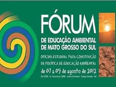 Fórum de Educação Ambiental acontece em agosto em MS