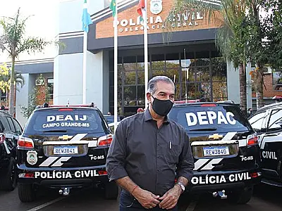 Governador anuncia mais 200 viaturas para polícias de MS; "sensação de segurança", dizem policiais
