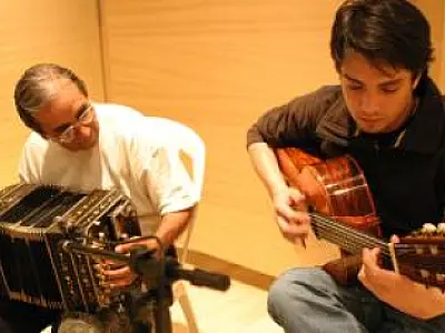 Som da Concha apresenta música instrumental de Elinho do Bandoneon e Marcelo Loureiro