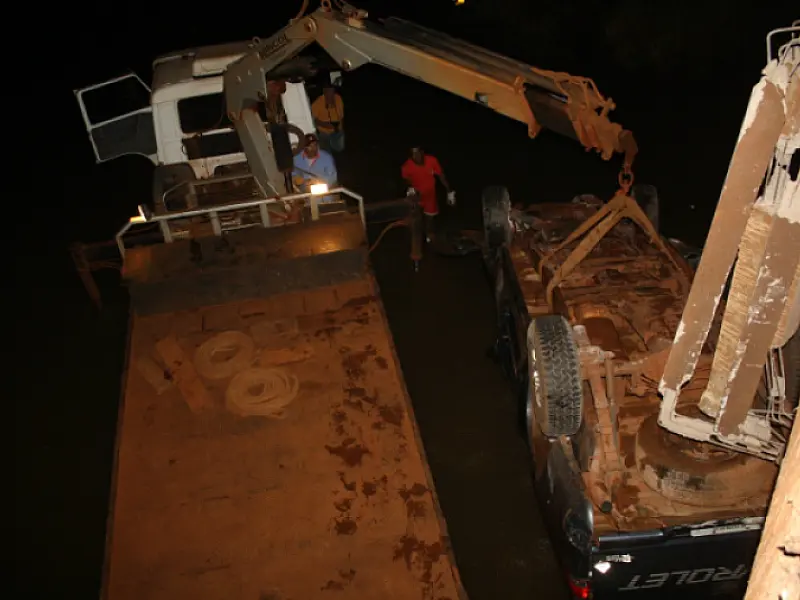 Acidente em ponte com quatro veículos deixa duas vítimas fatais em Dourados