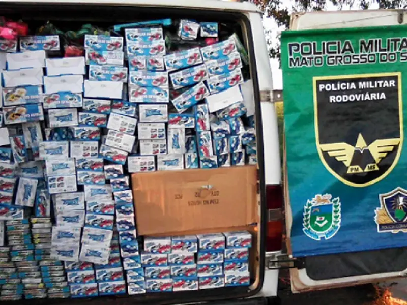 Maior apreensão de brinquedos contrabandeados é feita pela PMR
