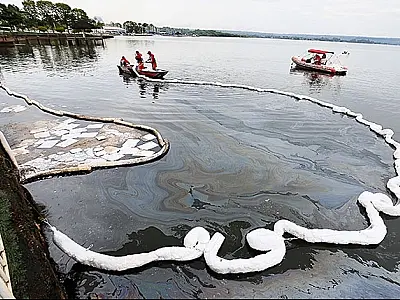 Laudos comprovam que óleo no Lago Paranoá vazou de hospital