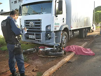 Adolescente morre em acidente de moto em Dourados