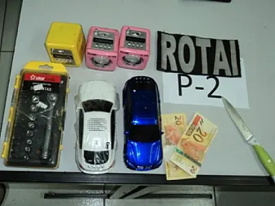 PM de Três Lagoas realiza prisão de autores de roubo
