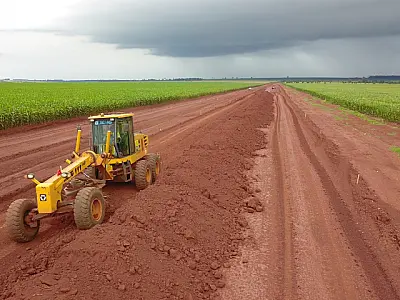 Após chuvas intensas, Estado age rapidamente na manutenção de estradas da região Sudoeste
