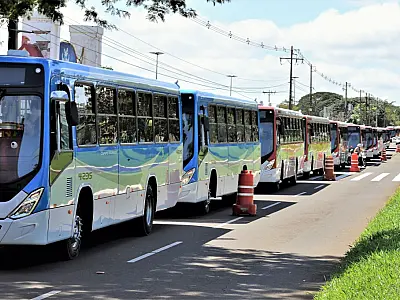 Novos ônibus garantem mais conforto à usuários da Capital