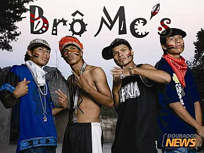 Grupo de Rap Indígena de Dourados participa do programa Altas Horas