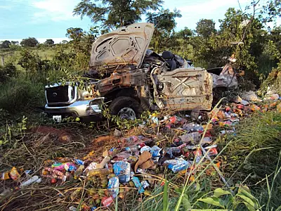 Comerciante morre em acidente na BR-267 nessa terça