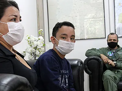 Passageiro de “voo pela vida”, Vinicíus contou com expertise militar para conseguir transplante em SP