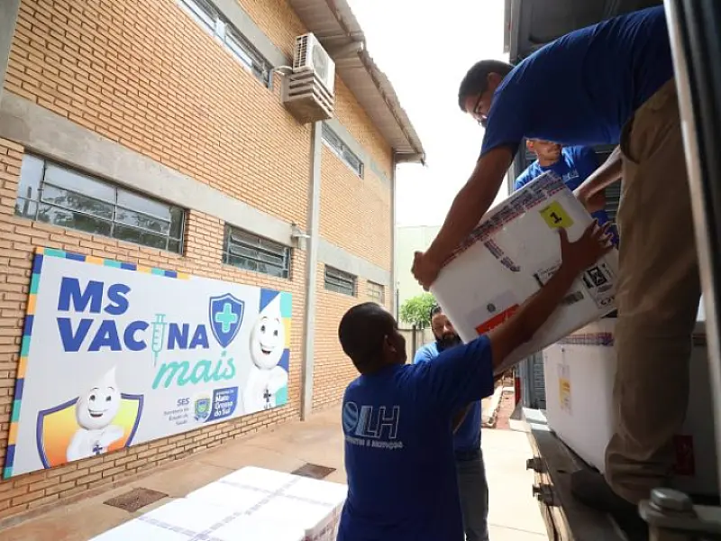 MS recebe 2ª remessa da vacina contra a dengue; as 3,7 mil doses irão para Corumbá e Ladário