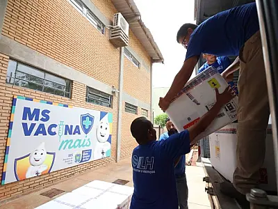 MS recebe 2ª remessa da vacina contra a dengue; as 3,7 mil doses irão para Corumbá e Ladário